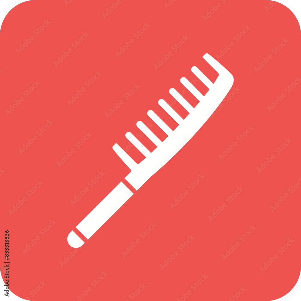Hair Comb Icon Hair Comb Icon