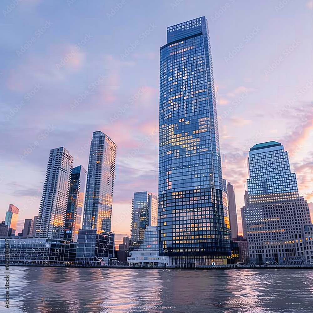 Obraz premium building in the city