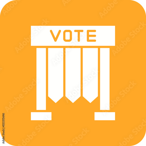 Voting Booth Icon