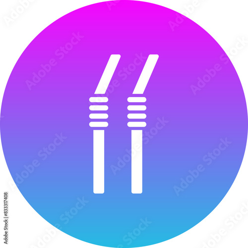 Plastic Straw Icon