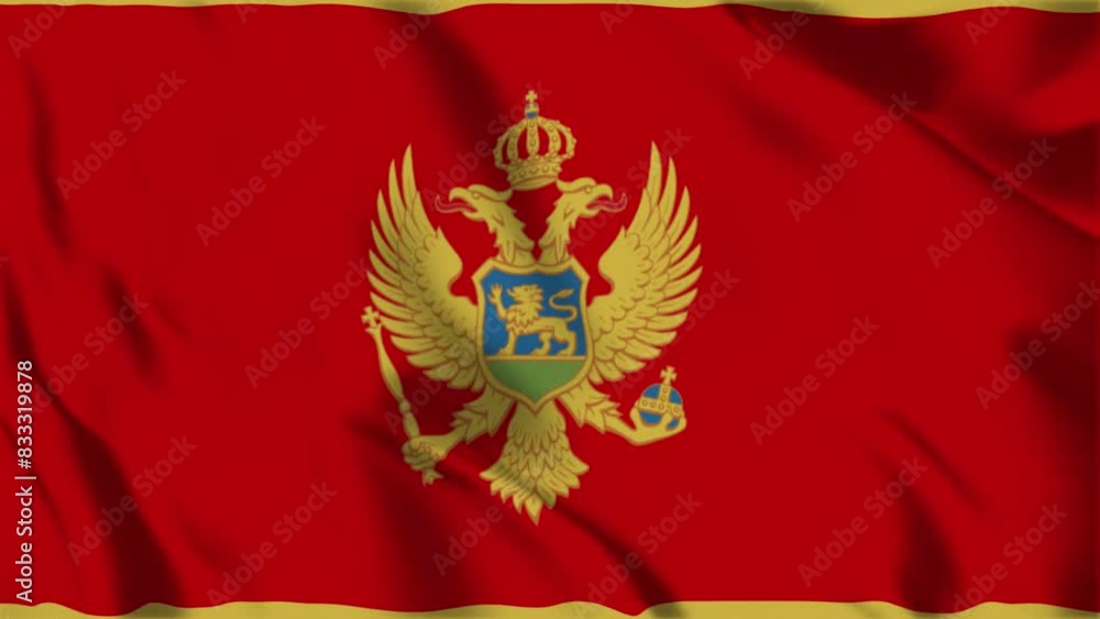Montenegro Waving Flag Hight Quality , For Youtube and Other Social Media Use Montenegro Waving Flag Hight Quality , For Youtube and Other Social Media Use