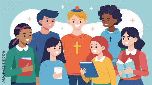 With classmates the teens take part in a roleplay activity where they play the role of a young adult in a difficult situation and practice using their. Vector illustration