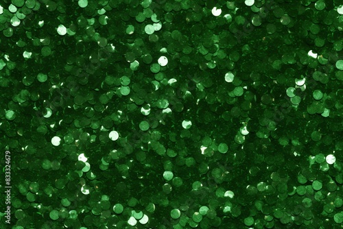 Green glitter. Seamless texture