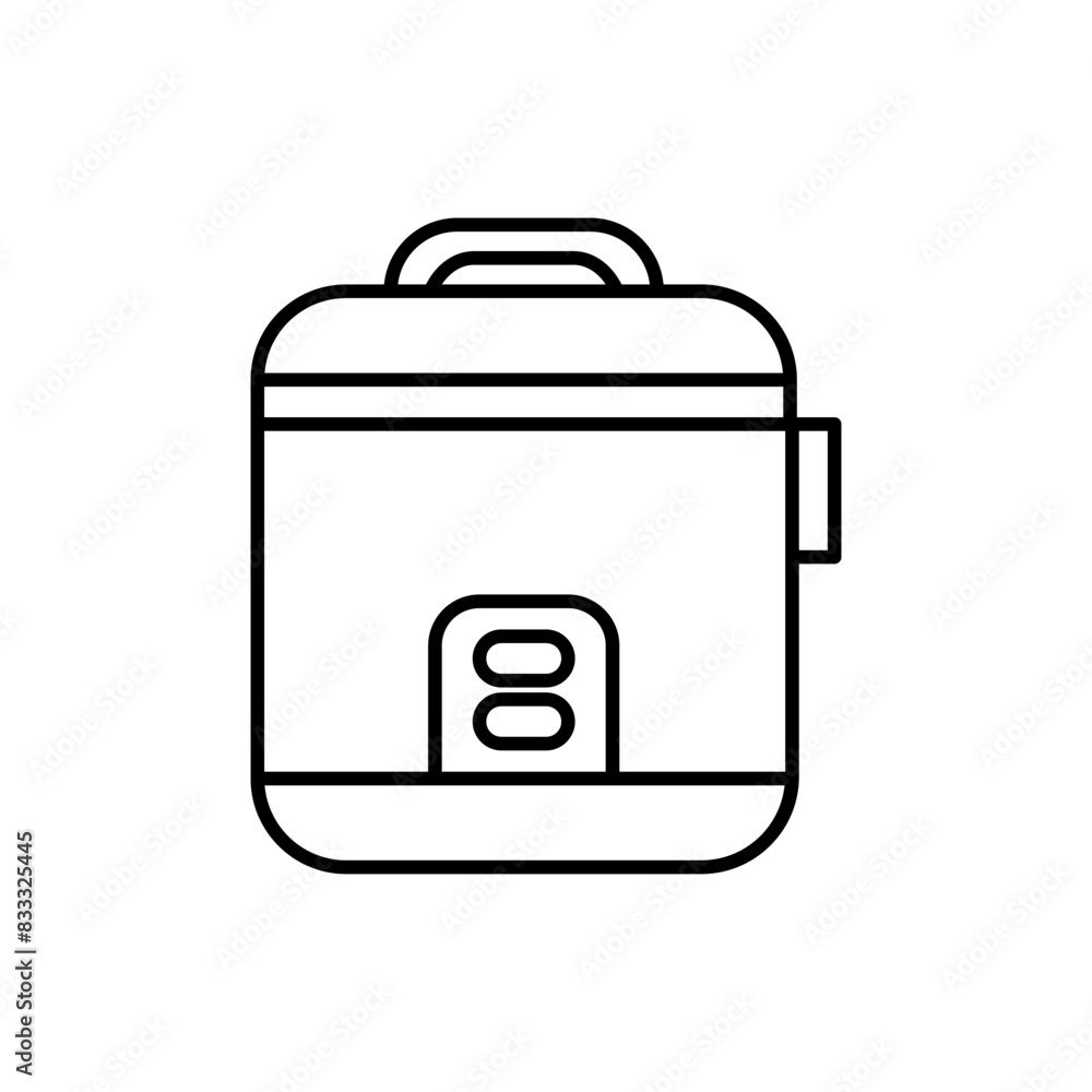 Rice cooker icon, flat design rice cooker vector symbol Rice cooker icon, flat design rice cooker vector symbol