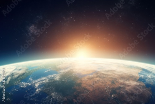 Space earth backgrounds astronomy. © Rawpixel.com