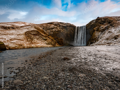 Skogafoss, waterfall, Skogar, South Region, Iceland
