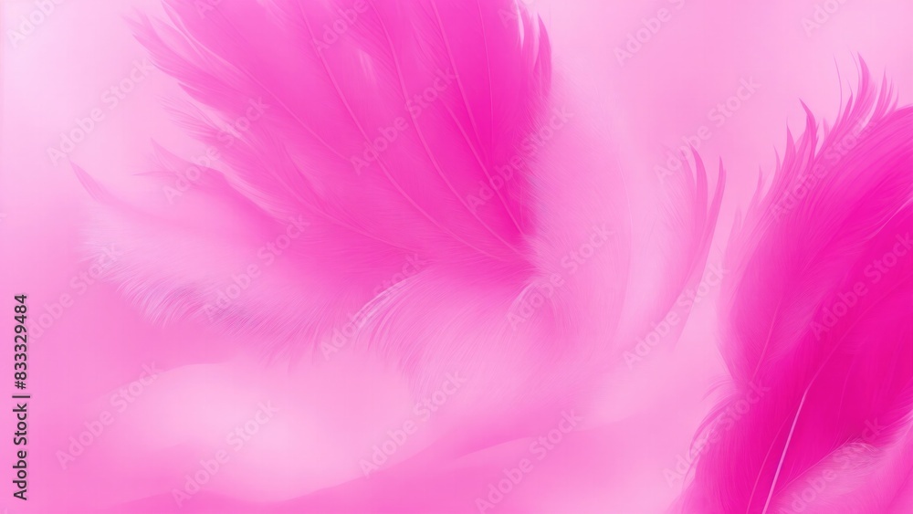 Stylish Pink Soft Feathers Background Stylish Pink Soft Feathers Background