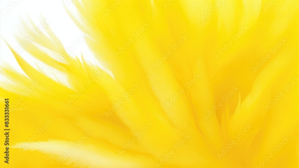 Stylish Yellow Soft Feathers Background Stylish Yellow Soft Feathers Background