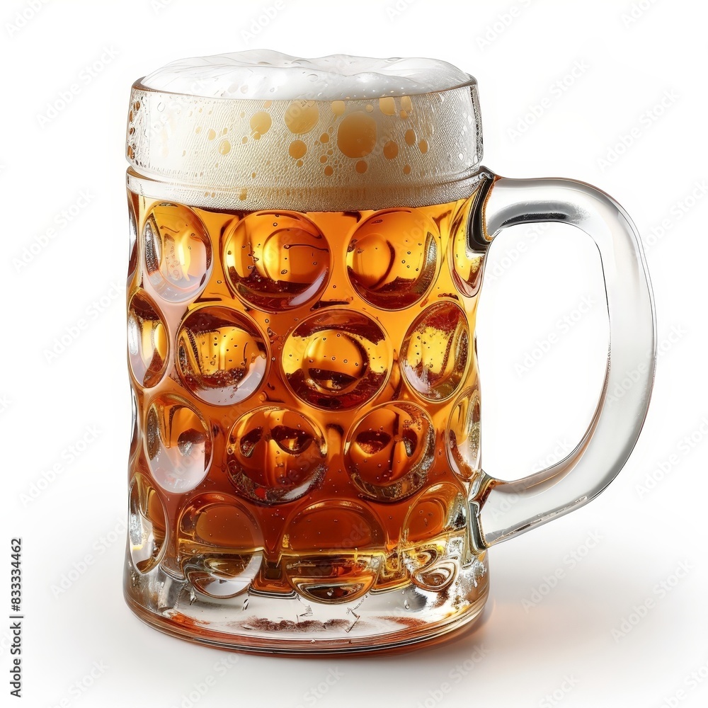 Φωτογραφία close-up of a frothy glass of amber beer