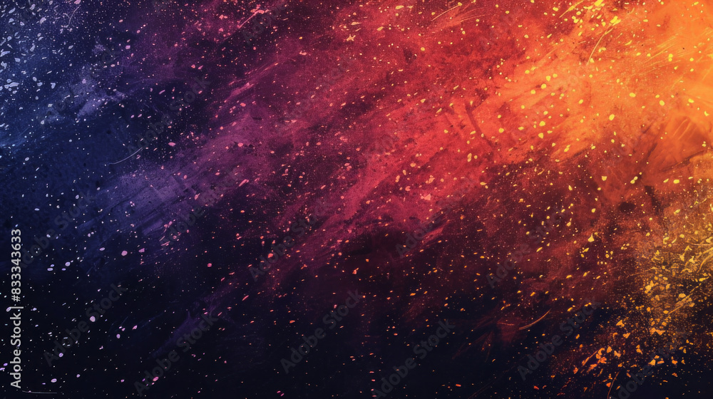 Fototapeta premium Abstract gradient background with grainy texture and warm colors