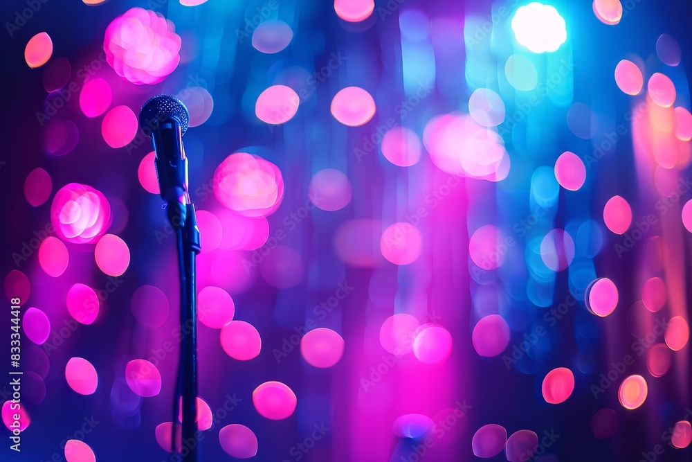 Conceptual music song with a large background and border design ...