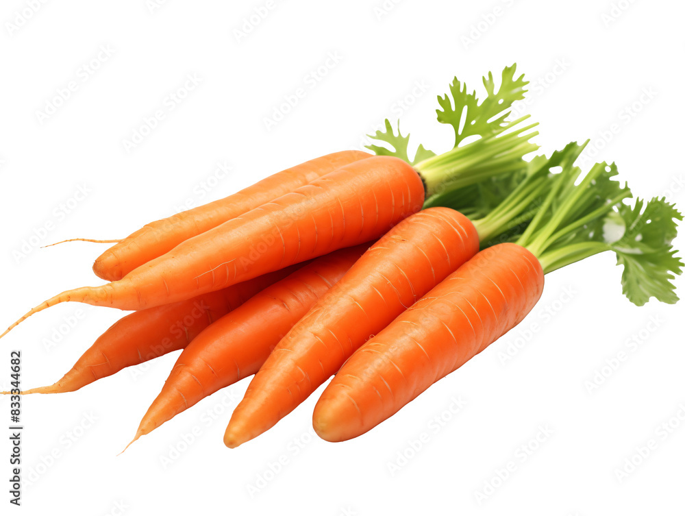 a group of carrots with leaves a group of carrots with leaves