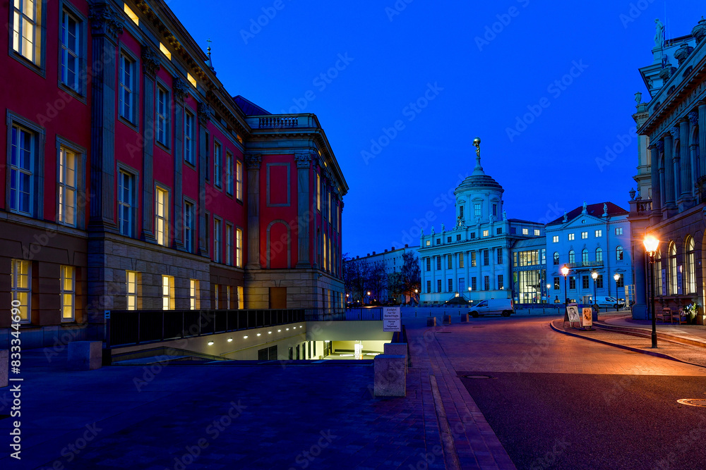 Fototapeta premium Potsdam rund um den Alten Markt
