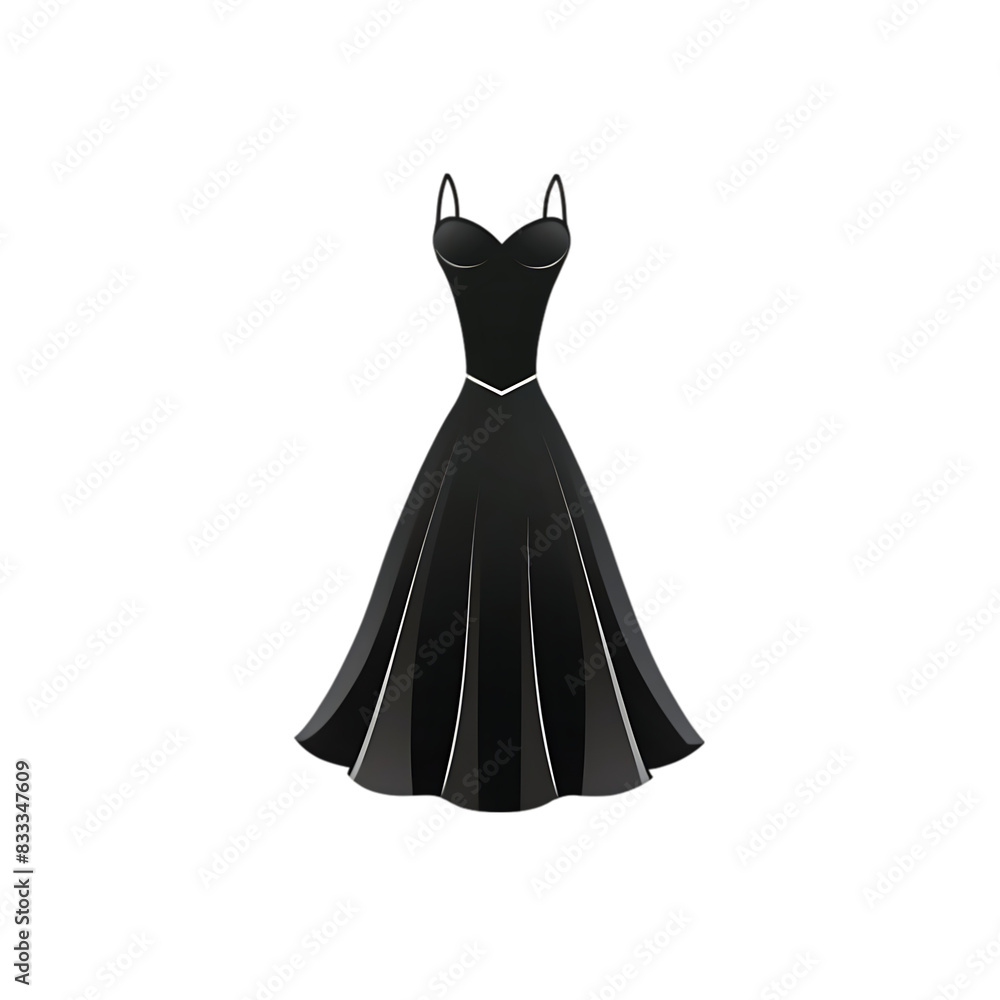 female dress art illustration black color silhouette 14 female dress art illustration black color silhouette 14