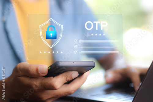 OTP One time password security authentication purchase transection, security of user login.