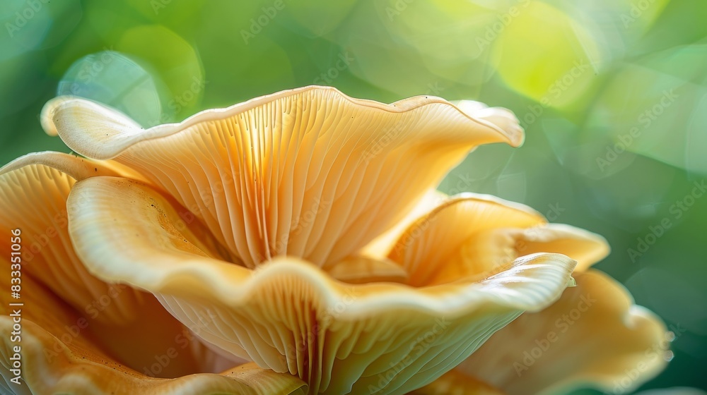 Macro Photography of Oyster Mushrooms Macro Photography of Oyster Mushrooms