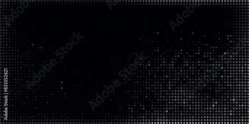 Noise grain background, pointillism dots gradient or dotwork pattern, vector stipple effect. Grain noise halftone or grainy texture or dotwork grain noise