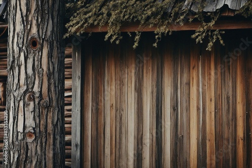 old wooden house