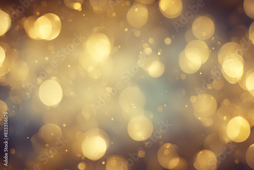 abstract ,blue gold, glitter, Sparkling Lights Festive background with texture
