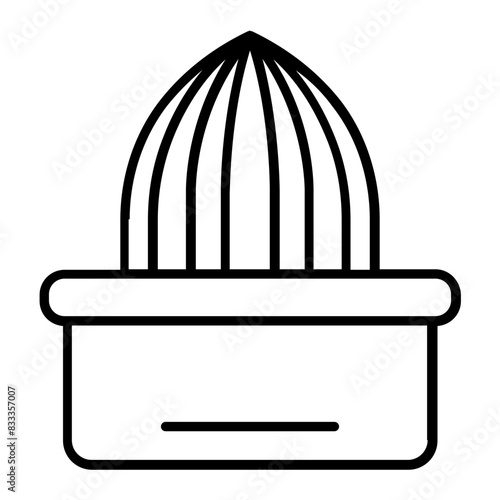 Juicer icon. outline icon