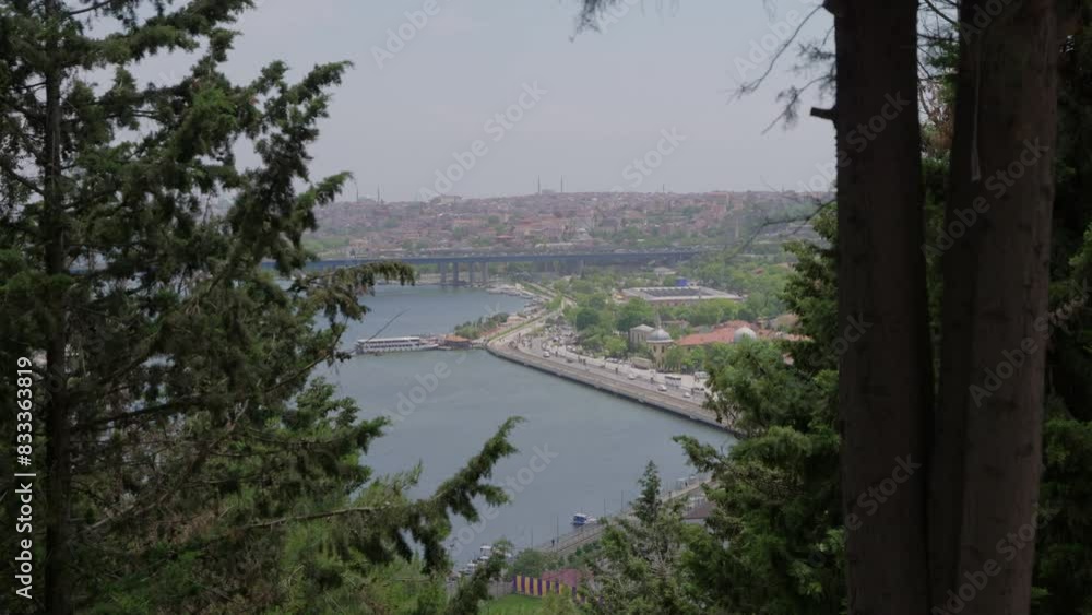 Istanbul Piyer Loti Landscape View Istanbul Piyer Loti Landscape View