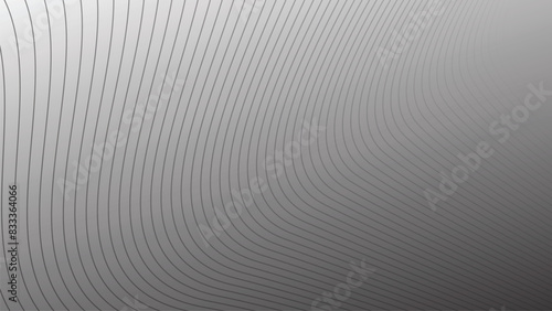 gray abstract background with curve line for backdrop or presentation