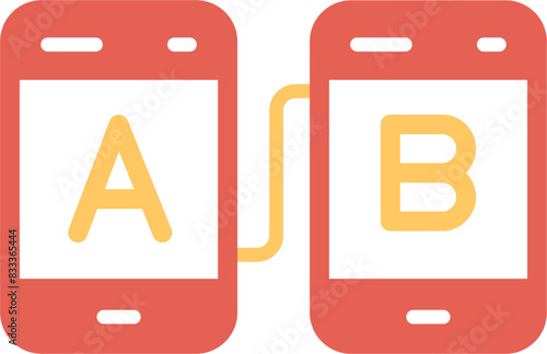AB Testing Vector Icon