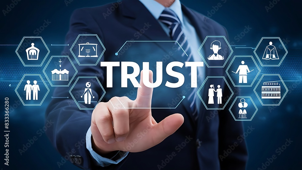 Trust Concept in businesss Trust Concept in businesss