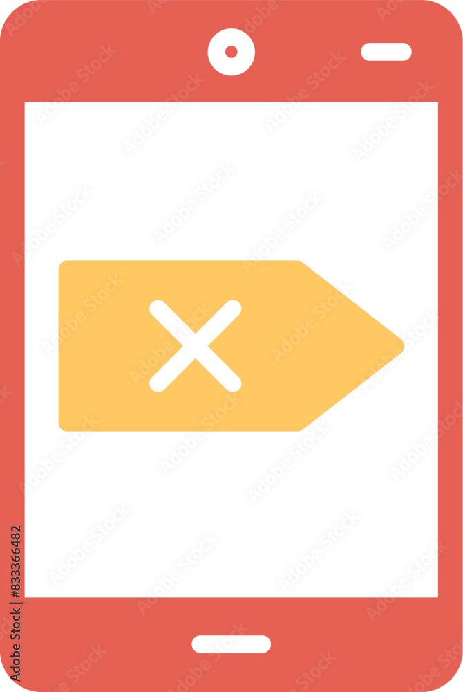 Fototapeta premium Delete Vector Icon