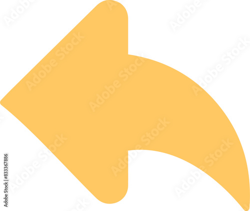 Left Back Arrow Vector Icon