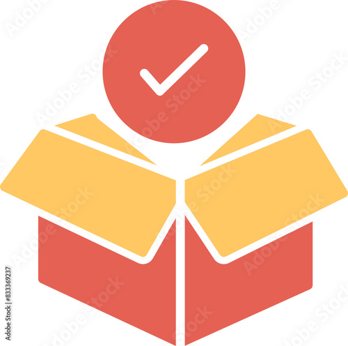 Package Receiving Vector Icon