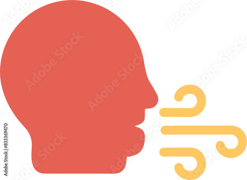 Bad Breath Vector Icon