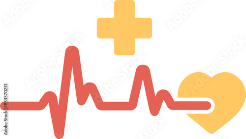 Heart Attack Vector Icon