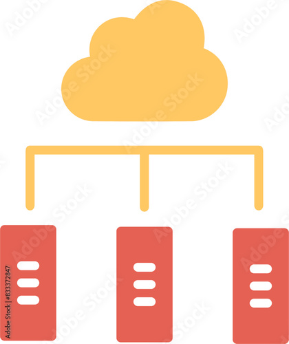 Digital Library Vector Icon
