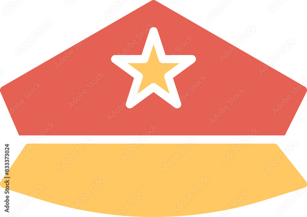 Police Hat Vector Icon