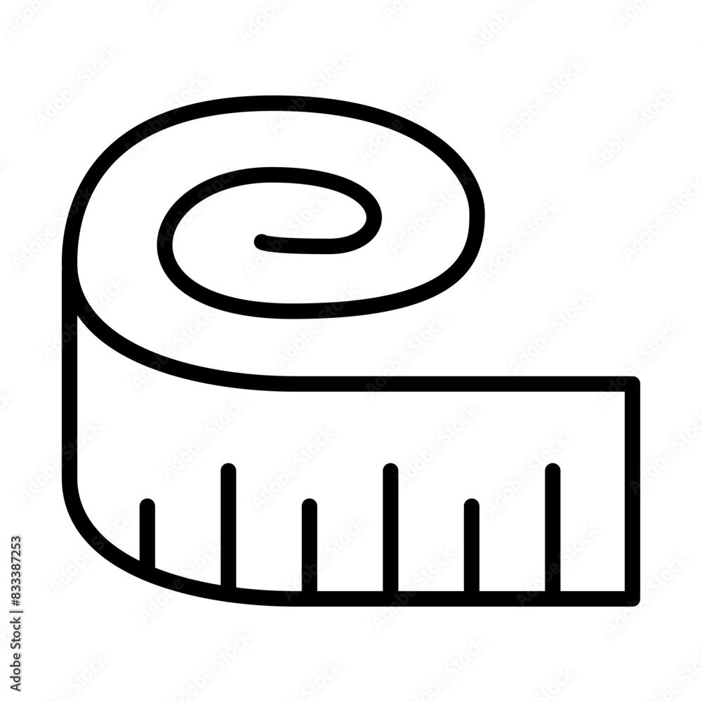 Measure tape icon