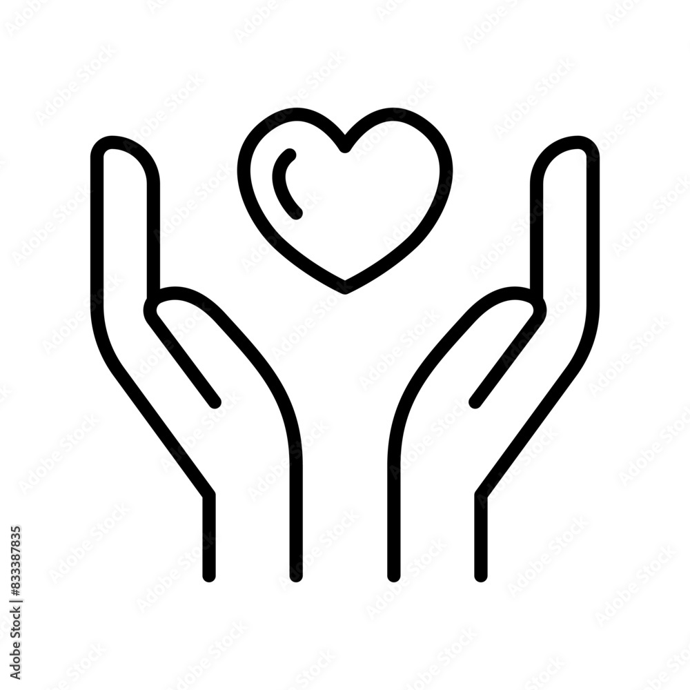 Obraz premium Love icon