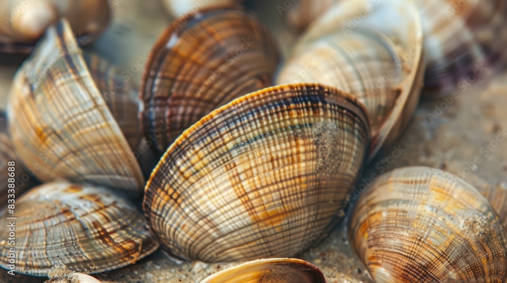 Live clams Live clams
