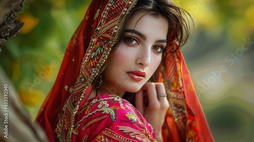 beautiful and attractive pakistani woman