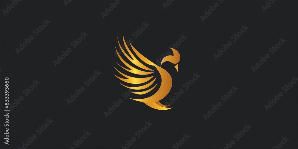 Obraz premium Minimalistic symbol for logo design