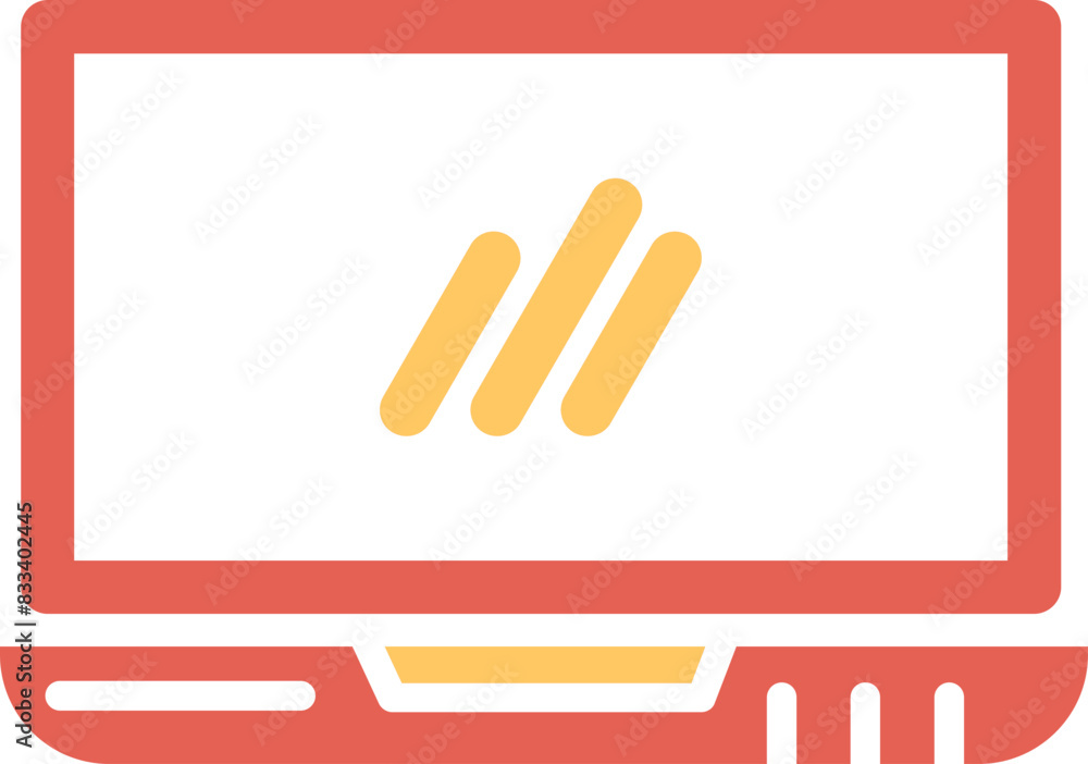 Obraz premium Laptop Vector Icon