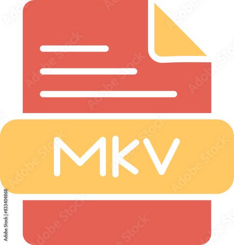 MKV Vector Icon photo