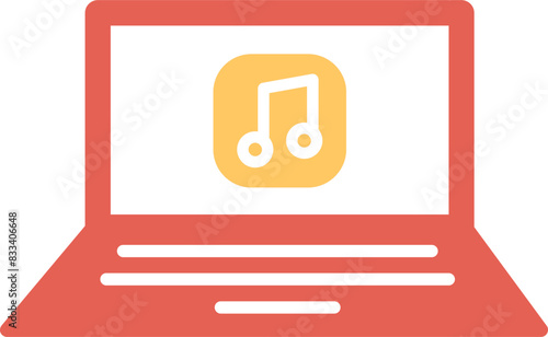 Play Music Vector Icon
