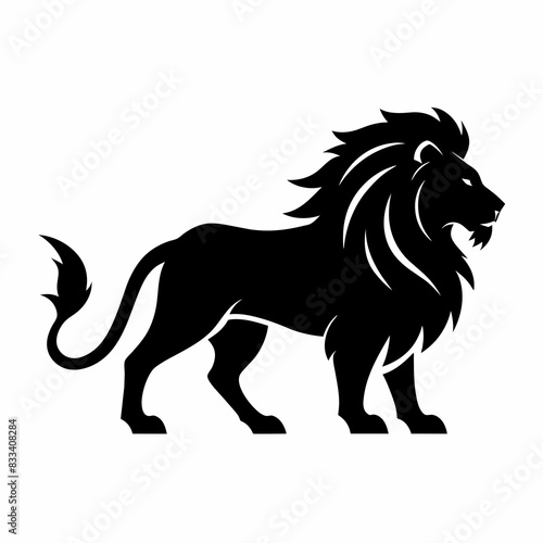 A vector logo Lion vector  silhouette