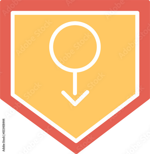 College Fraternity Vector Icon