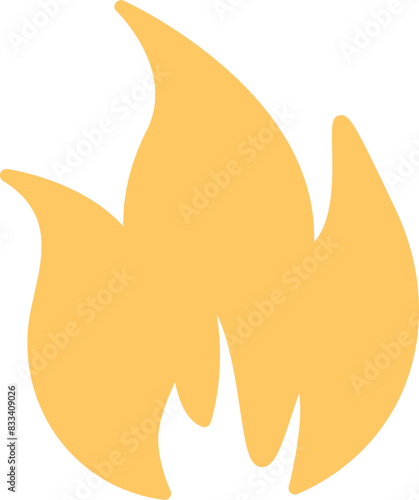 Flame Vector Icon