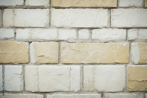 Wallpaper Mural white brick wall Torontodigital.ca