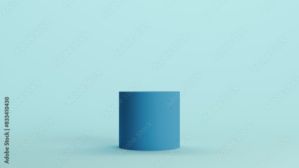 Blue cylinder geometric shape face solid structure soft tones mint background 3d illustration render digital rendering
Blue cylinder geometric shape face solid structure soft tones mint background 3d illustration render digital rendering