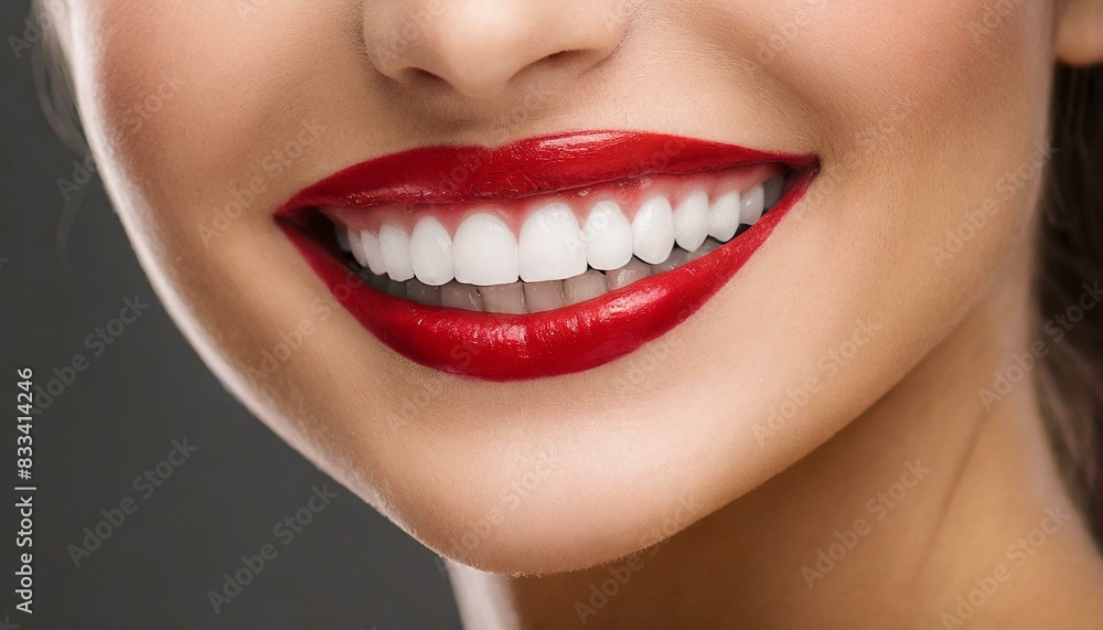 Fototapeta premium perfect female Hollywood smile