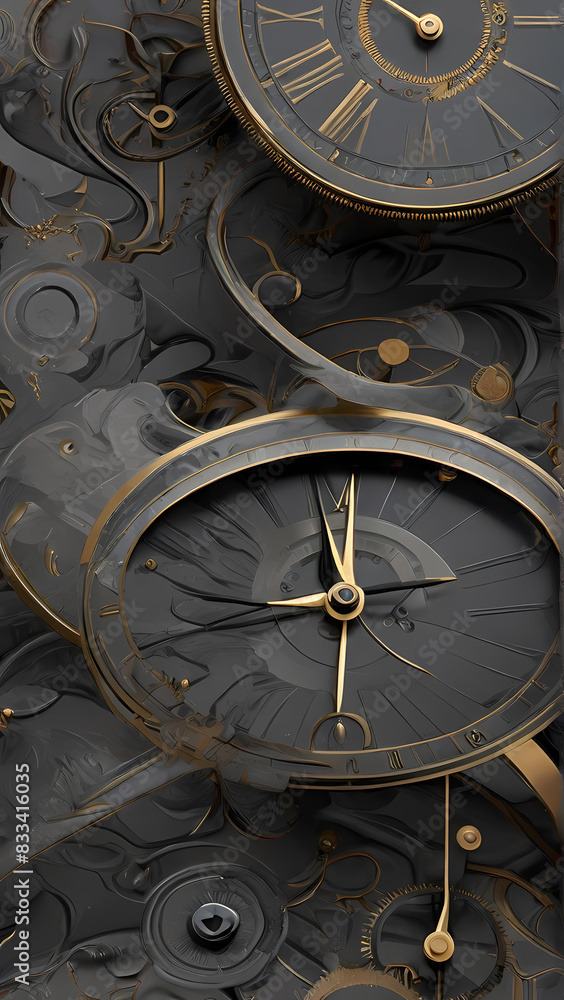 Obraz premium clock on the wall